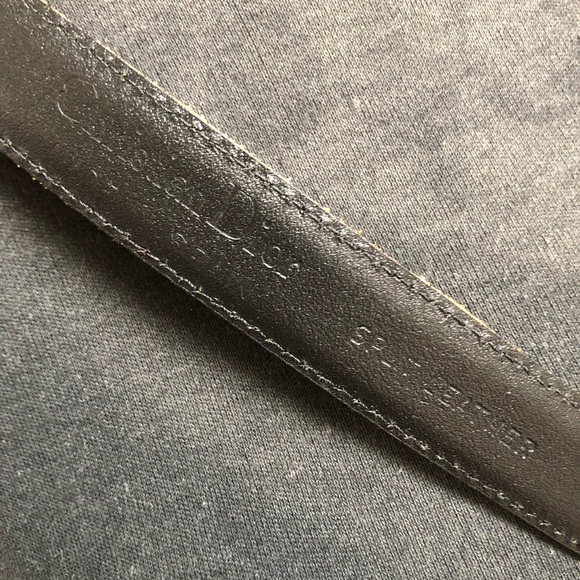 🌿HP!🌿 Christian Dior Red / Black Leather Belt - Picture 5 of 8